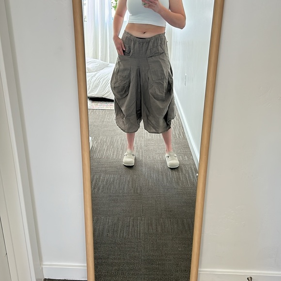 Free People/Magnolia Pearl Linen Pants!! Sooo cute & Comfy! M/L - Picture 2 of 3